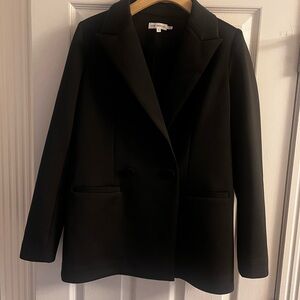Good American Women's Black Blazer